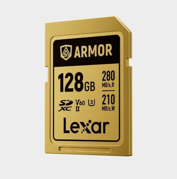 Productafbeelding Lexar Armor Gold (128 GB, SDXC, U3, UHS-II)