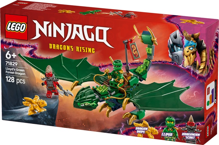 Produktbild LEGO Lloyds grüner Walddrache (71829, LEGO Ninjago)