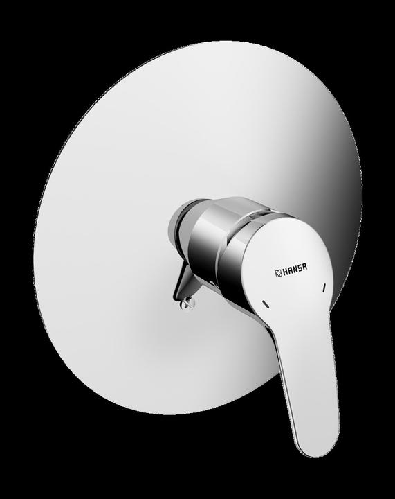 Produktbild Hansa HANSAMIX Fertigset für Brause-Batterie, ohne Zugumsteller, Unterputz, Rosette rund, 01859183