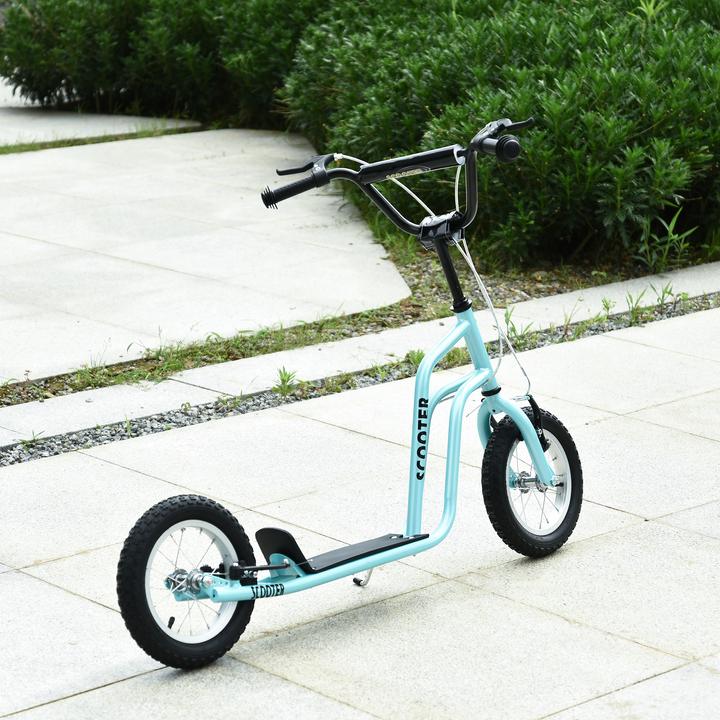 Actual product image Homcom Children's scooter with height-adjustable handlebars