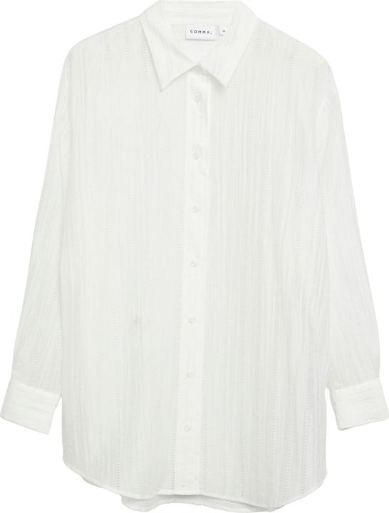 Immagine prodotto Comma Grafisch strukturierte federleichte Lyocell-Bluse (42)