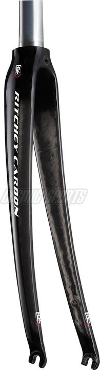 Image du produit Ritchey Fourche Comp Road Carbon, 700C, 368mm, 43mm, 100x9mm QR, 25.4-26.8, frein sur jante, matte carbon
