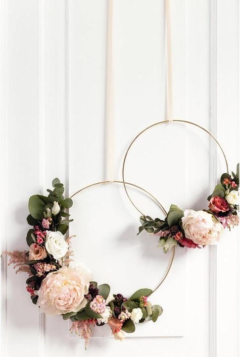 Produktbild Folia Metallring Ø 25 und 30 cm, Gold, 2 Stück