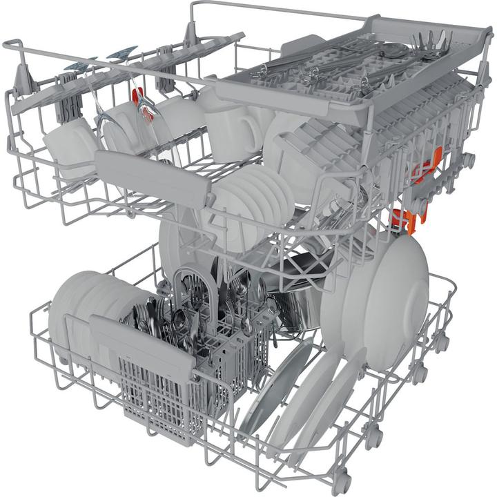 Actual product image Hotpoint HIC 3C41 CW Dishwasher Total Concealed 14 place settings C