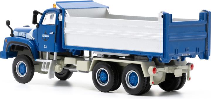Actual product image Ace Saurer D330N 6x6 tipper KIBAG blue