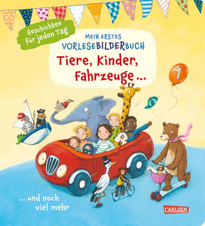Produktbild Mein erstes Vorlese-Bilder-Buch: Tiere, Kinder, Fahrzeuge und noch viel mehr (Deutsch, Anna Taube, Annette Moser, Günther Jakobs, Julia Hofmann, 2022)