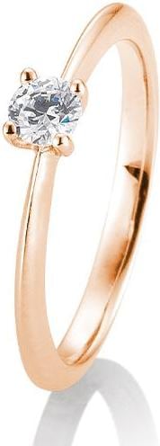 Actual product image Breuning 4 prong set 0.05-0.30 ct. (53, 585/14 K Gold)