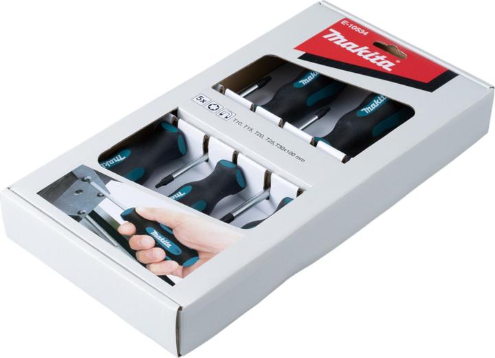 Actual product image Makita Screwdriver set 5 pieces