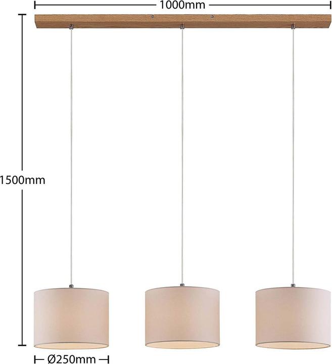 Produktbild Lindby Imarin 3 Pendelleuchte White (E27)