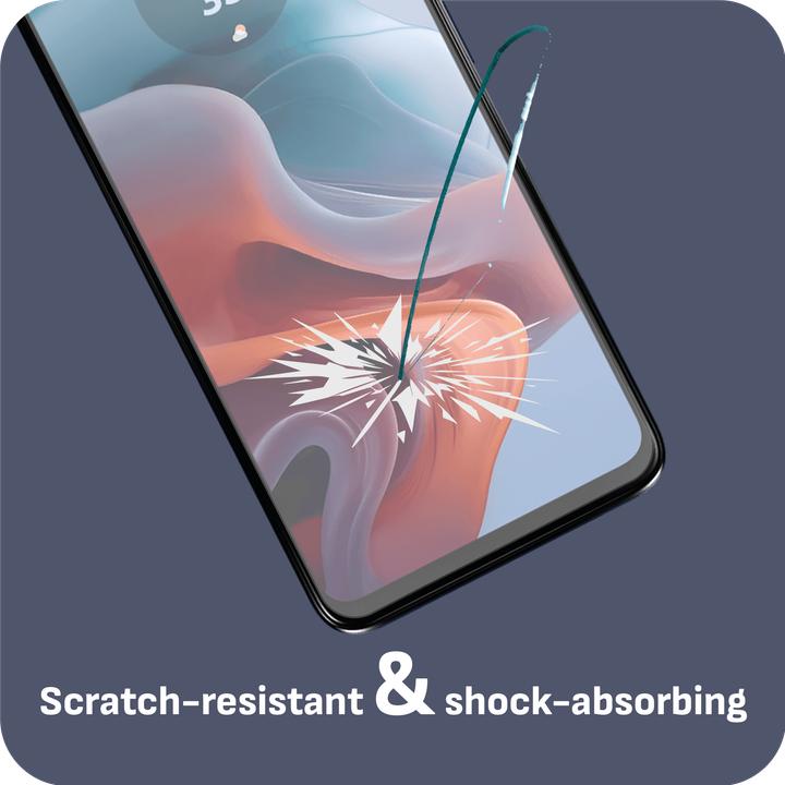 Produktbild Cazy Schutzglass Kompatibel mit Motorola Moto G34 Tempered Glass Hülle Kompatibel - Transparant (1 Stk., Motorola Moto G34)