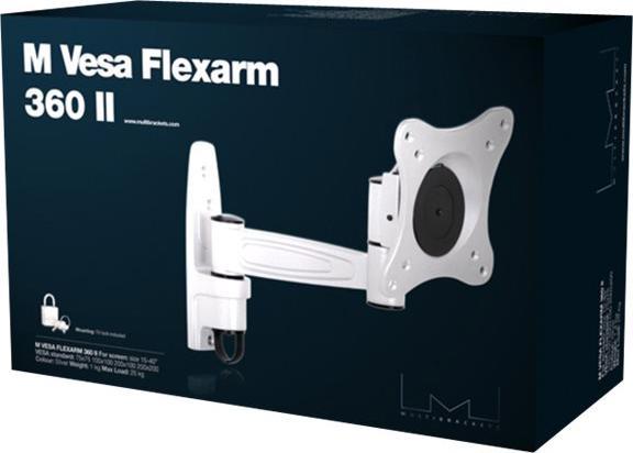 Produktbild Multibrackets Flexarm 360 II (Wand, 15 kg, 15" - 32")
