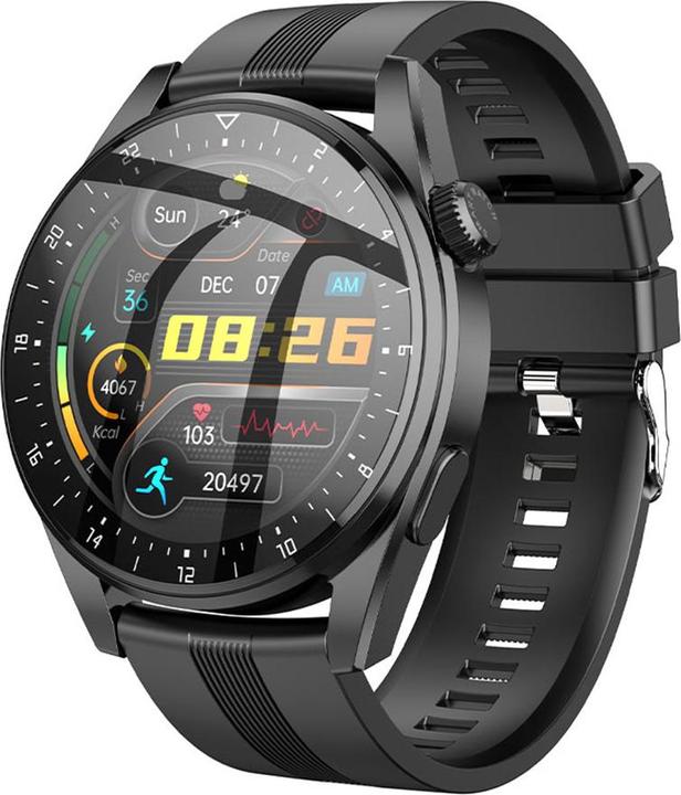 Immagine prodotto Hoco Y9 Smartwatch - Orologio sportivo sottile di colore nero con display posteriore - Disponibile su