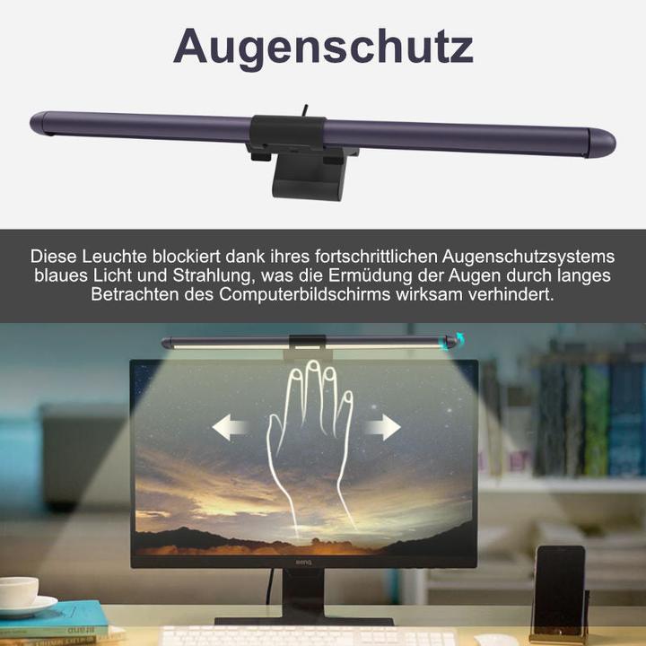 Produktbild Hermex Screenbar Monitorbeleuchtung Bildschirmbeleuchtung Monitorlicht LED