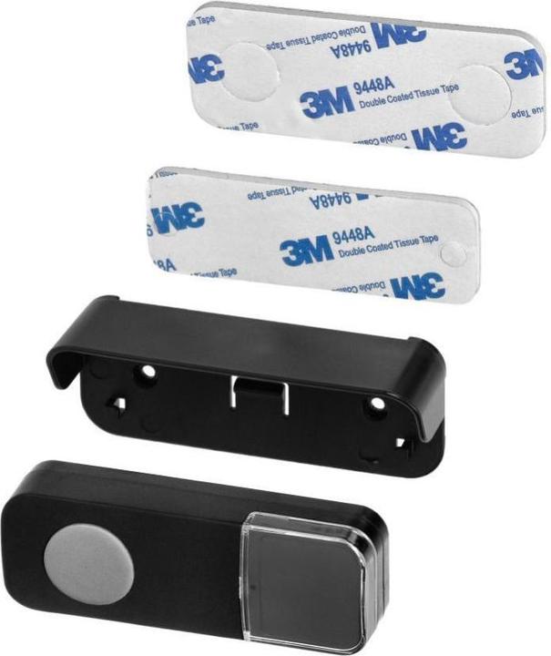 Actual product image Orno TOGI AC network wireless doorbell, black