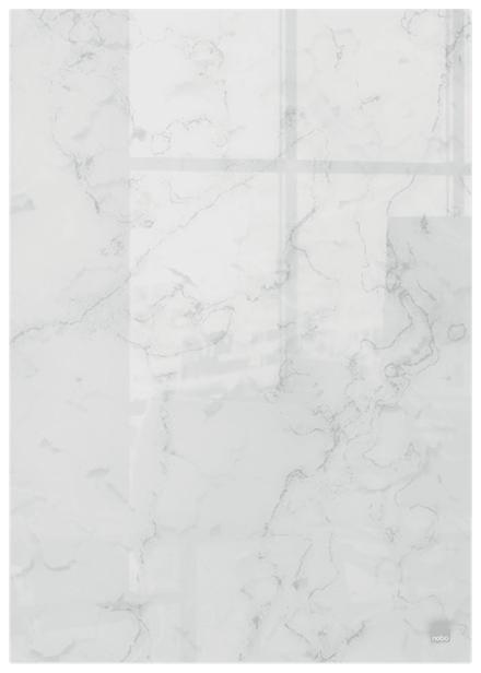 Produktbild Nobo Glassboard 23 cm x 15.2 cm, Grau (15.20 x 23 cm)