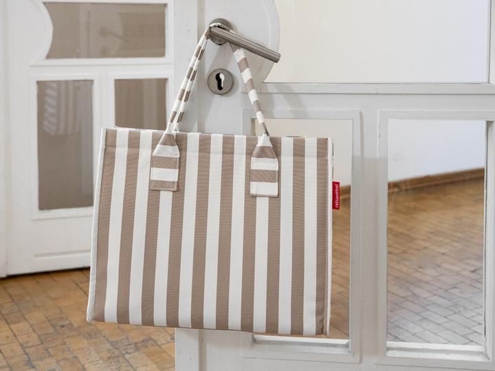 Produktbild reisenthel Tasche Daily Shopper Summerstripes Coffee