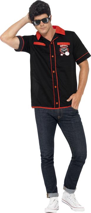 Image du produit Smiffys Chemise Rockabilly Bowling (M)