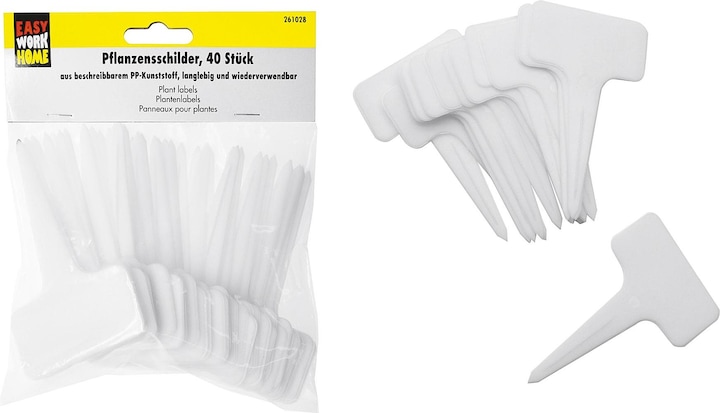 Immagine prodotto Easy Work Etichette per piante, 40 pezzi (14.50 cm, 17.50 cm)