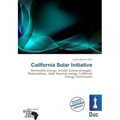 California Solar Initiative, Fachbücher von Jordan Naoum
