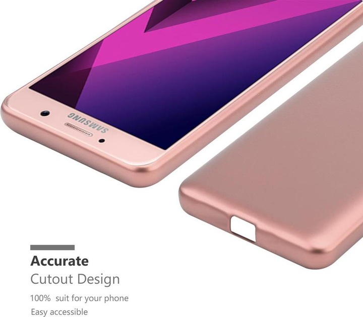 Produktbild Cadorabo TPU Matt Metallic Cover (Samsung Galaxy A7 (2017))