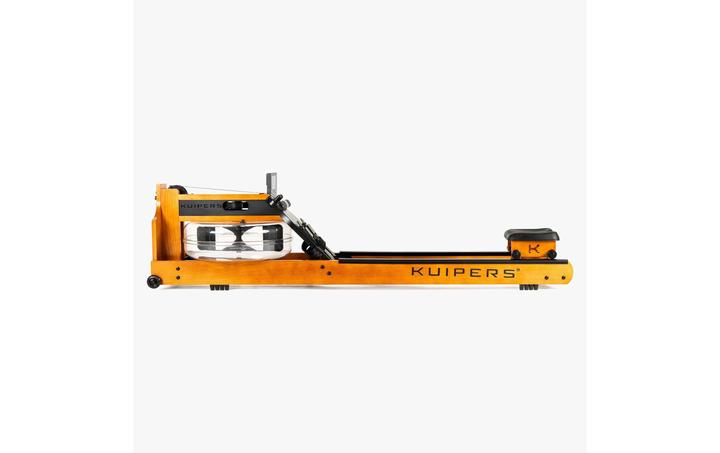 Actual product image Kuipers Fitness Rudergerät Aqua Rower Helle Esche, Bremssystem