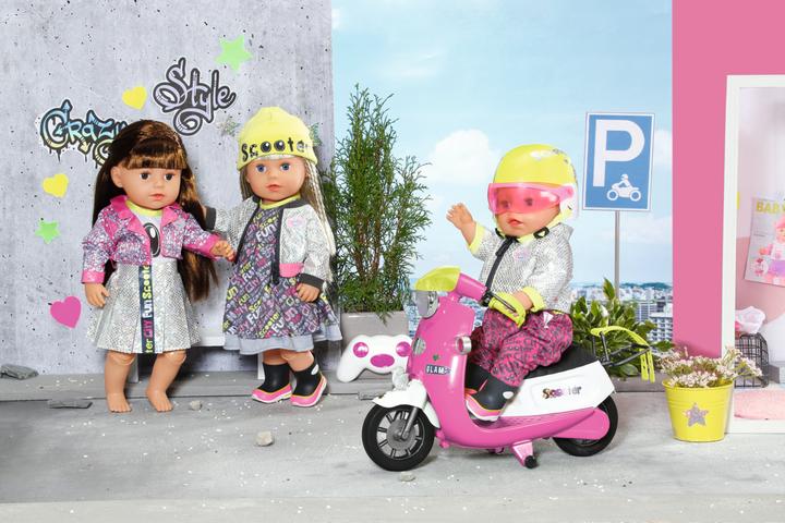 Productafbeelding Zapf Creation BABY born City Scooter Helm, 43cm