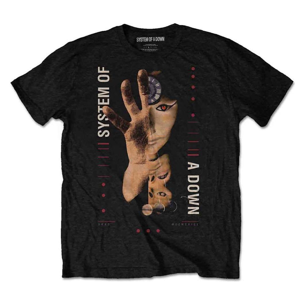 System Of A Down, Herren, Shirts, Pharoah, Schwarz, (M)