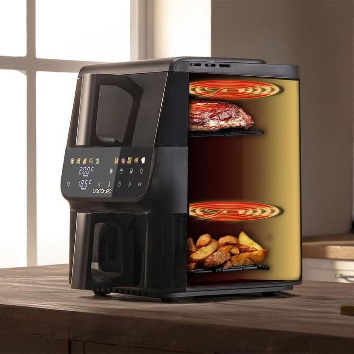 Actual product image Cecotec Cecofry DuoLevel DuoSize Air Fryer