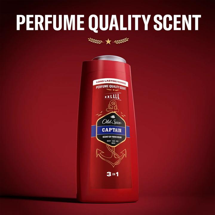Actual product image Old Spice Captain (Liquid shampoo, 675 ml)