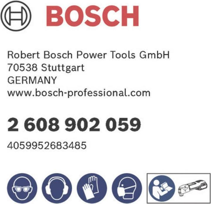 Productafbeelding Bosch Professional Zubehör Lama per Sega Multimateriale Segmentata Expert