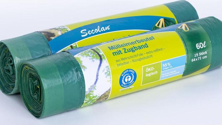 Produktbild Secolan Mülleimerbeutel (15x, 60 l)