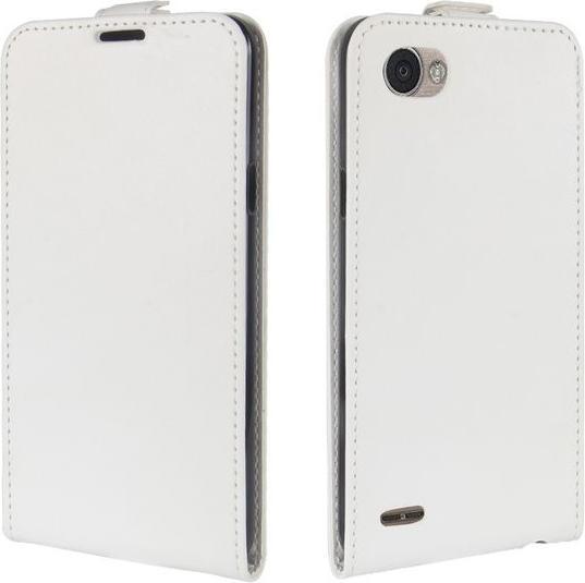 Actual product image MU Classic Leather Flip Cover with Business Card Pocket (LG Q6, LG Q6+)