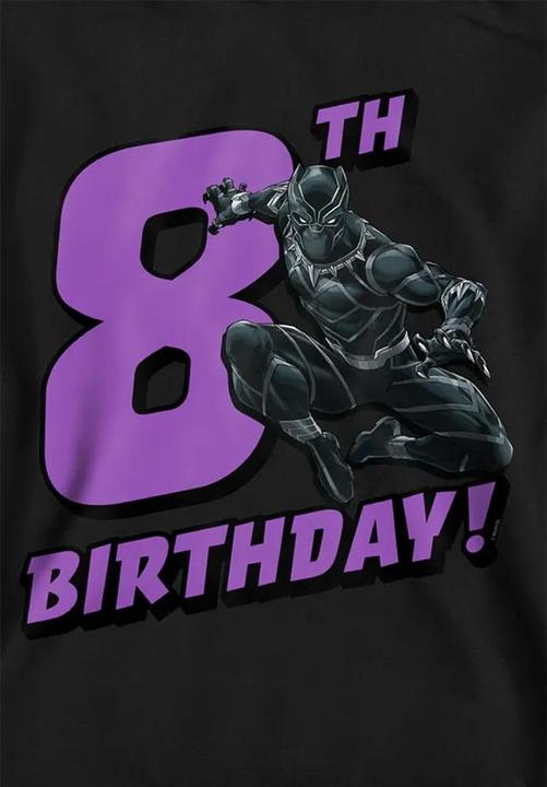 Produktbild Black Kapuzenpullover 8 Geburtstag (116)