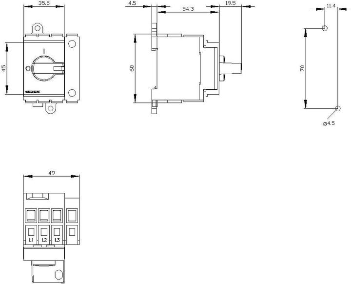 Produktbild Siemens 3LD3130-0TL11