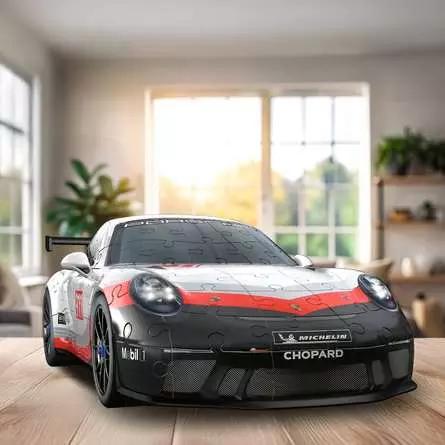 Productafbeelding Ravensburger 3D Puzzle 108 Teile - Iconics: Porsche 911 GT3 Cup (108 onderdelen)