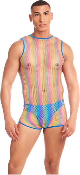 Actual product image René Rofé Rainbow Party lingerie set, multicoloured, L/XL (XL)