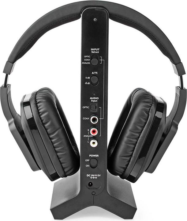 Produktbild Nedis HPRF321BK (Keine Geräuschunterdrückung, 8 h, Kabellos)