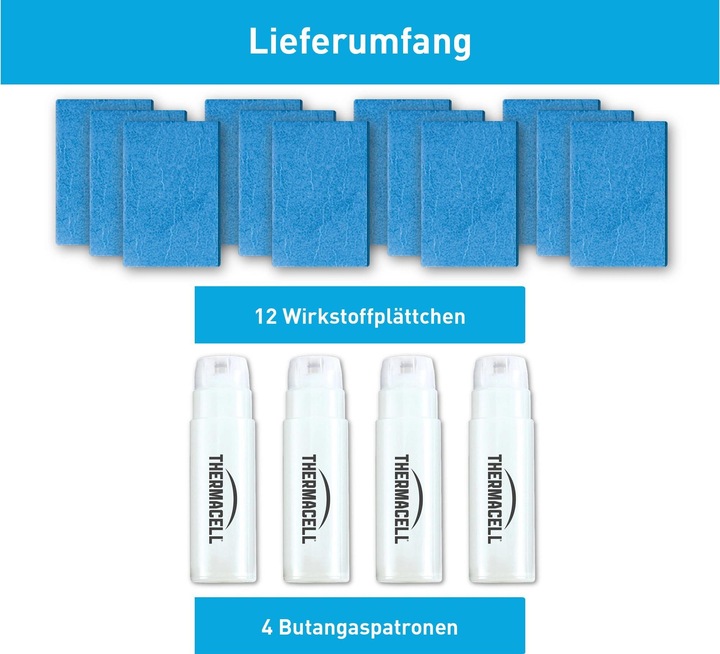 Actual product image Thermacell Refill set 48 h R4 12 pieces