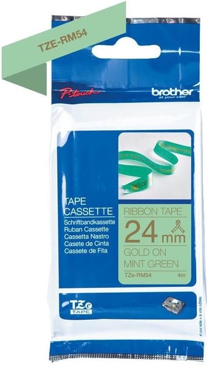 Produktbild Brother TZe-RM54 (2.40 cm, Grün)