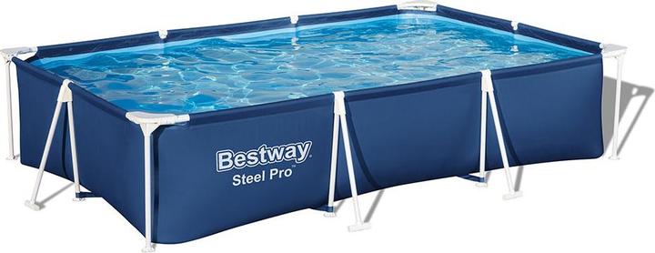 Actual product image Bestway Swimming Pool Steel Pro Rectangular (300 x 201 x 66 cm)