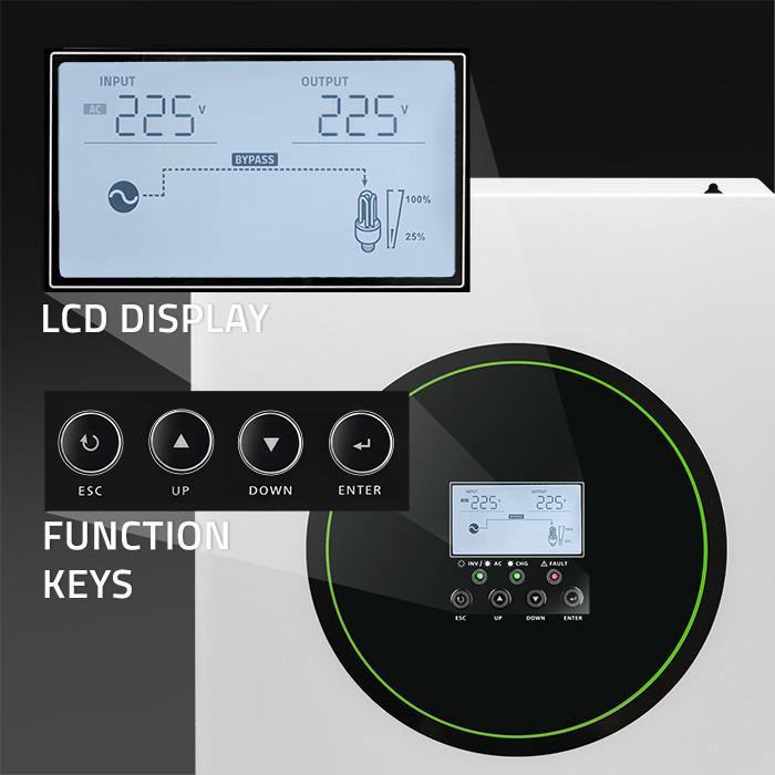 Produktbild Qoltec Hybrid-Solarwechselrichter Off-Grid 6200W