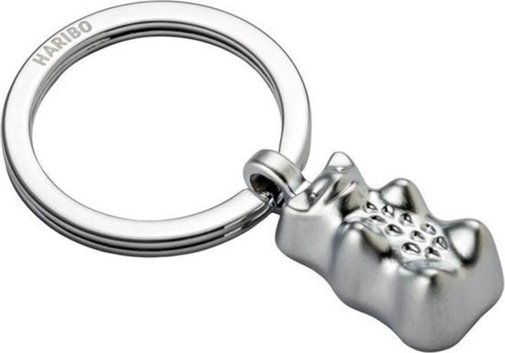 Actual product image Troika Keychain Gold Bear Silver