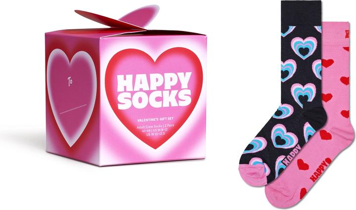 Produktbild Happy Socks 2-Pack Valentine’s Gift Set (2er Pack, 36 - 40)