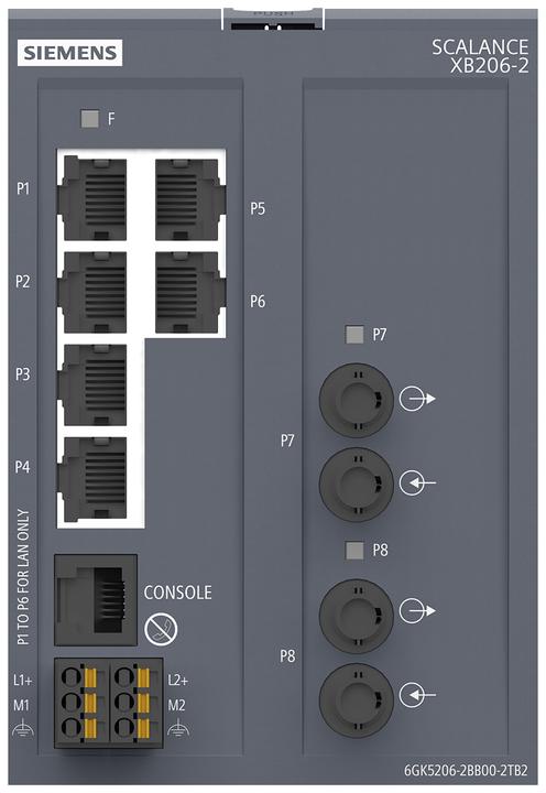 Immagine prodotto Siemens SCALANCE XB206-2 (8 porte)