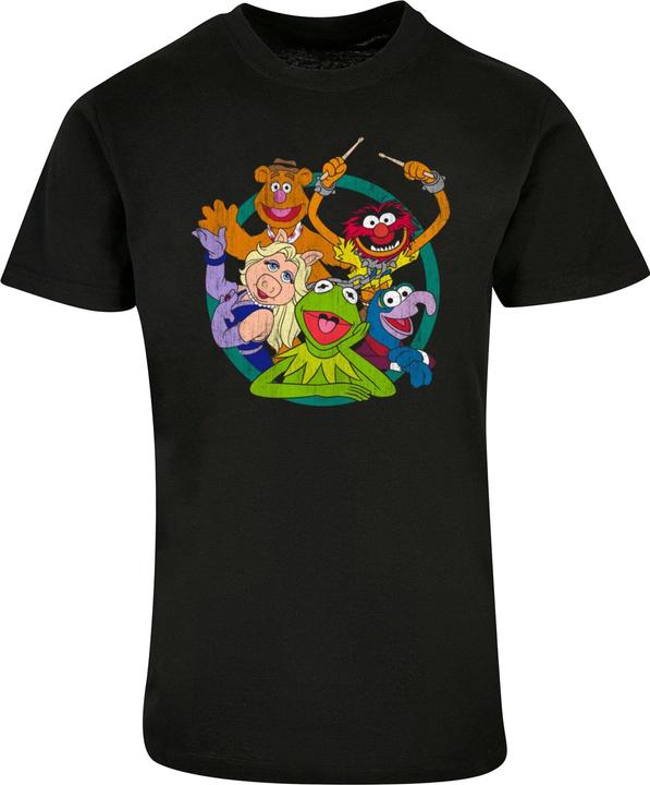 Produktbild Absolute Cult Muppets - Group Circle Basic T-Shirt - 116769 (XS)