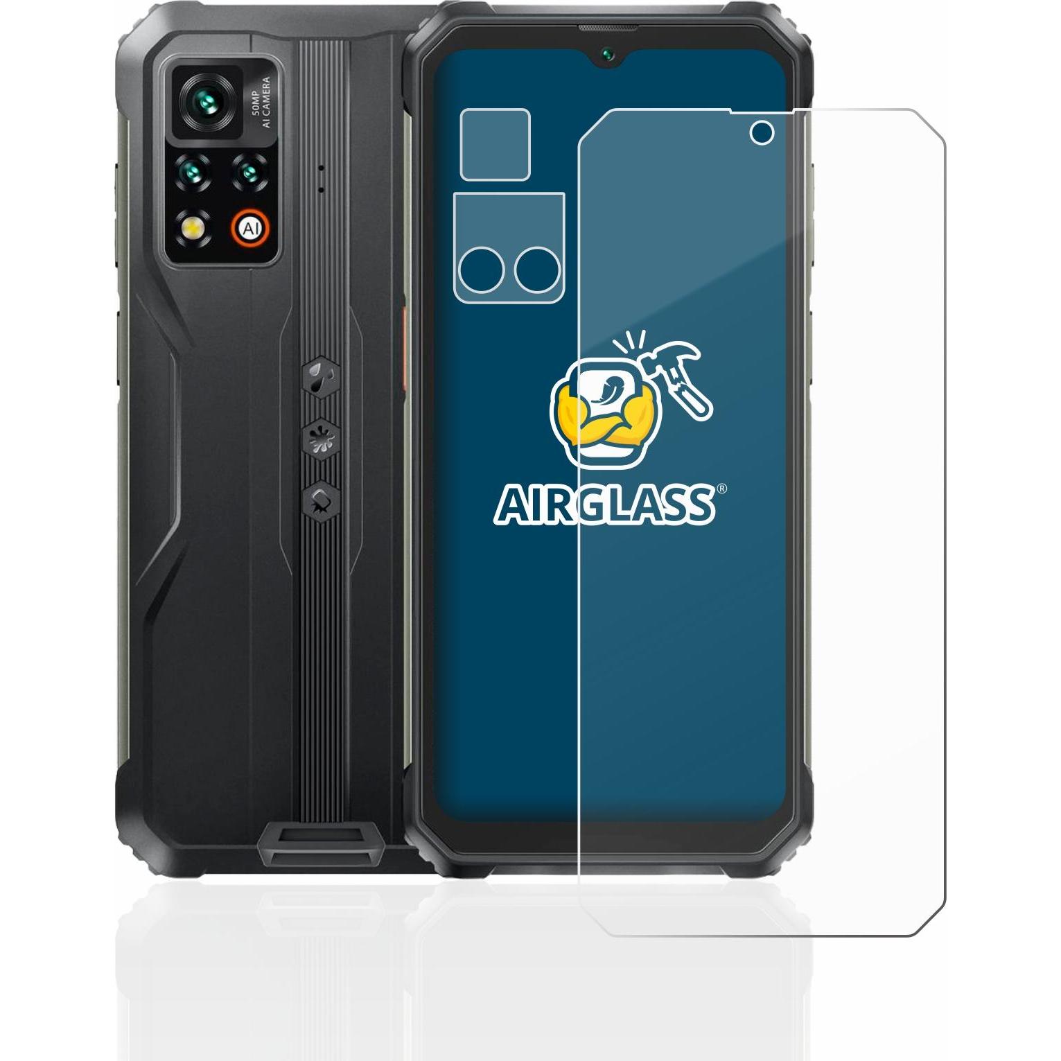 Thumbnail - BROTECT AirGlass Panzerglasfolie (1 Stück, Blackview BV9200), Smartphone Schutzfolie, Transparent