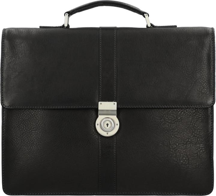 Leonhard Heyden Bergamo Aktentasche Leder 38 cm Laptopfach