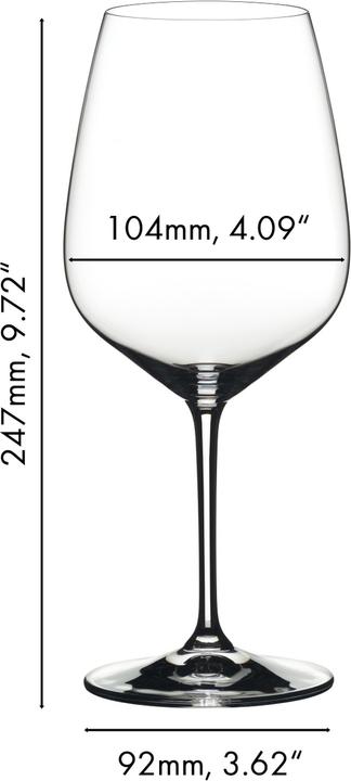 Produktbild Nachtmann Cabernet Pay 3 Get 4 (80 cl, 4 Gläser, Rotweingläser)