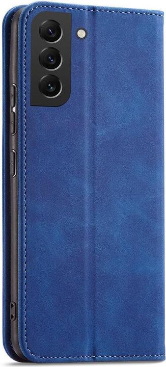 Actual product image Hurtel Magnet Fancy Case for Samsung Galaxy S23 Ultra Cover with Flip Wallet Stand Blue (Samsung Galaxy S23 Ultra)
