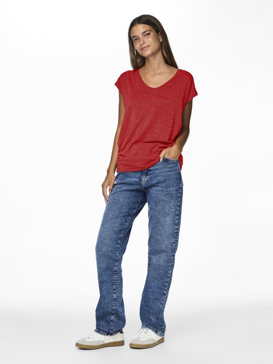 Actual product image Pieces Pcbillo Tee Lurex Stripes Noos Bc (XXL)